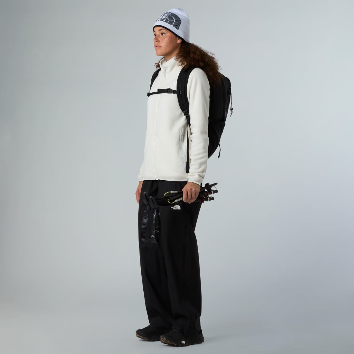 The North Face Glacier Fleece Women's Jacket | White Dune