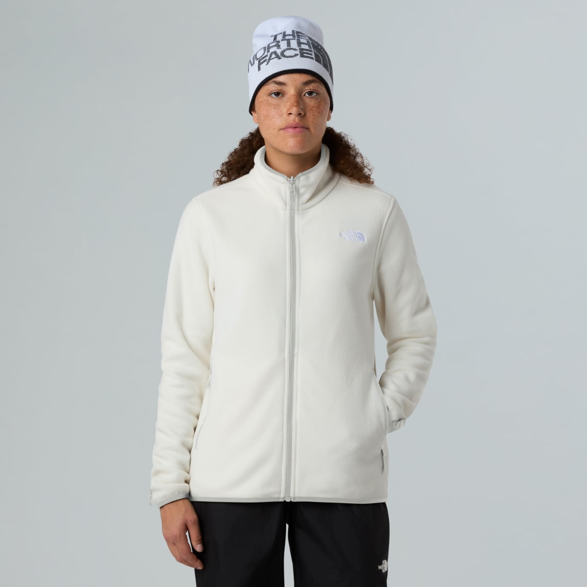 The North Face Glacier Fleece Women's Jacket | White Dune