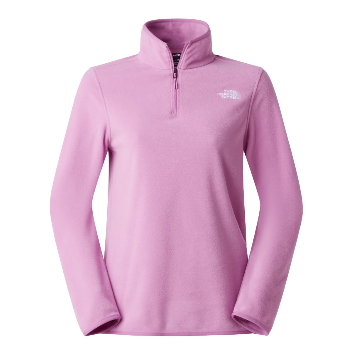 The North Face 100 Glacier 1/4 Zip Fleece Women's Jacket | Hushed Lavender