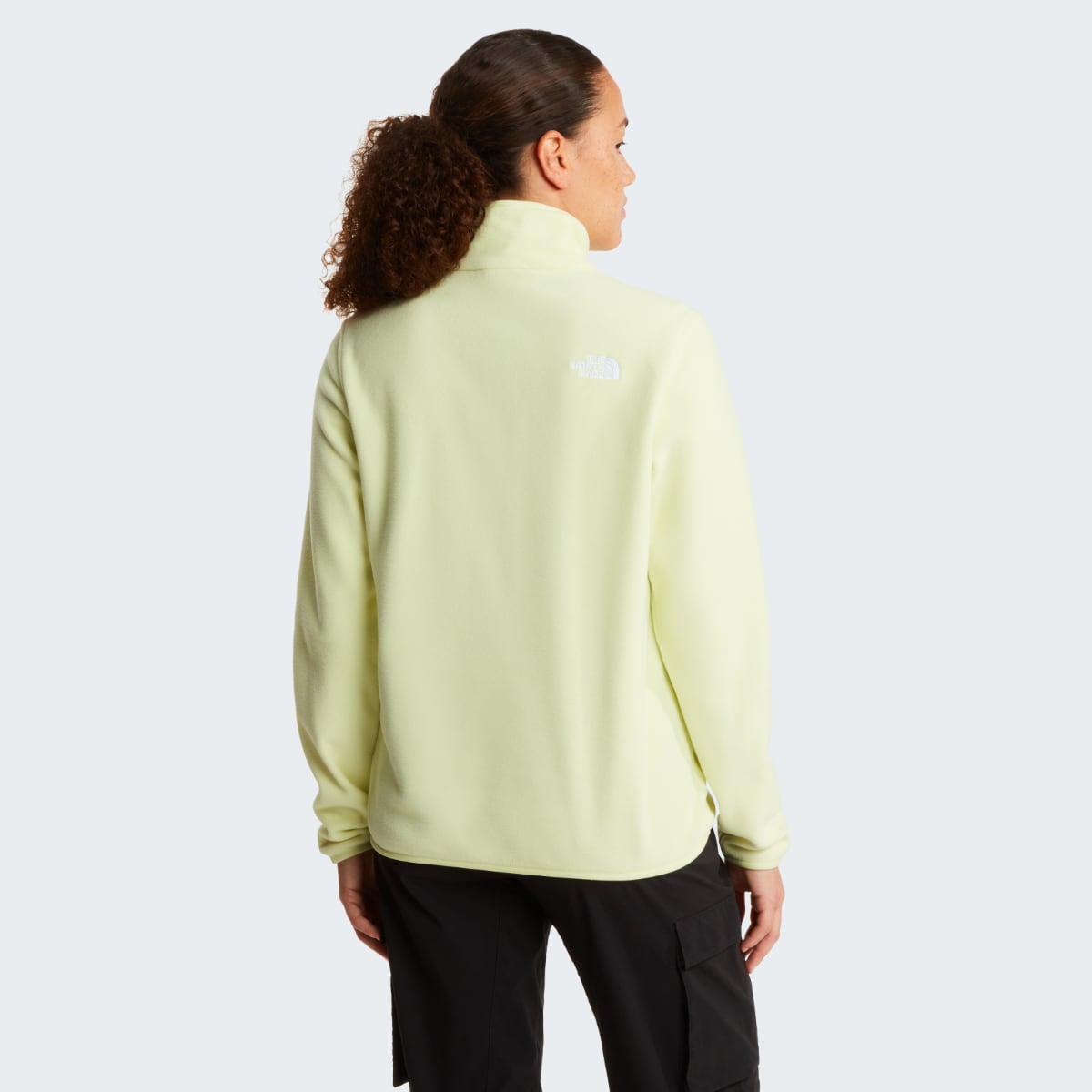 The North Face 100 Glacier 1/4 Zip Fleece Women's Jacket | Lemon Mist