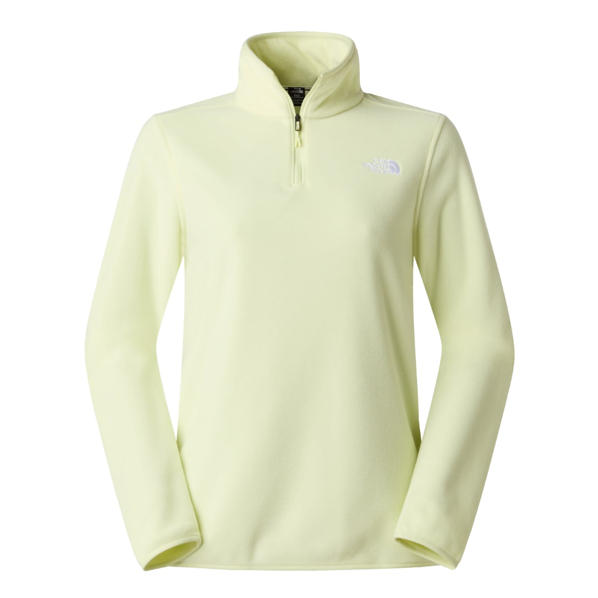 The North Face 100 Glacier 1/4 Zip Fleece Women's Jacket | Lemon Mist
