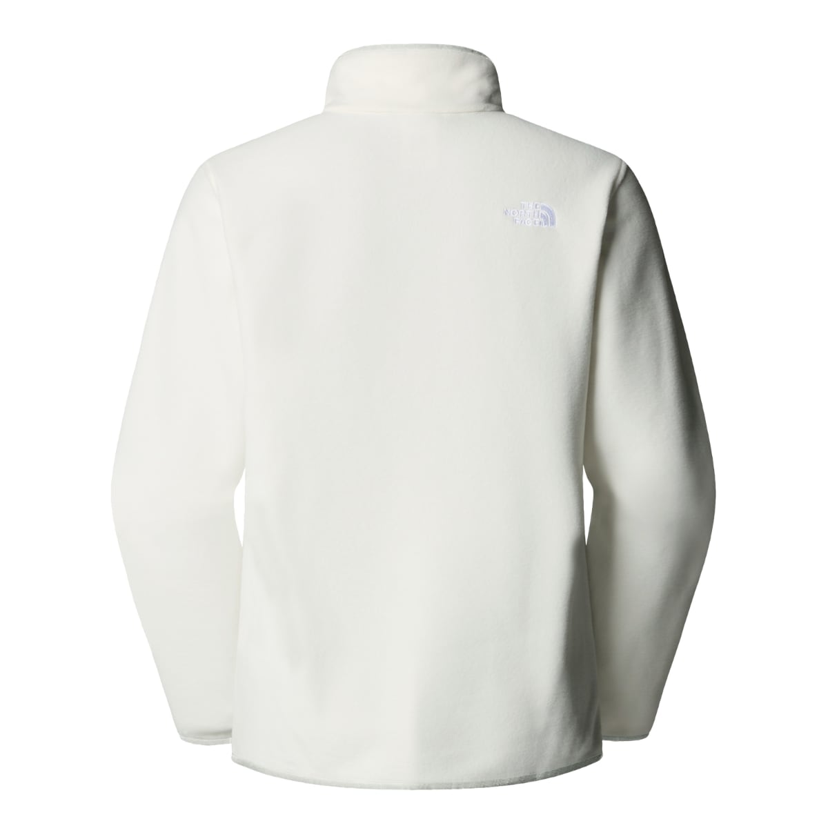 The North Face 100 Glacier 1/4 Zip Fleece Women's Jacket | White Dune
