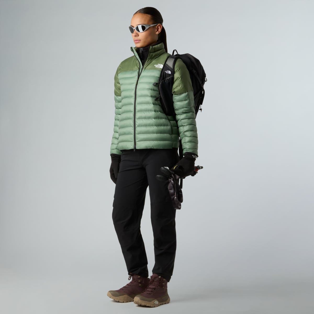 The North Face Terra Peak Insulated Women's Jacket | Slate Moss/Bark Mist