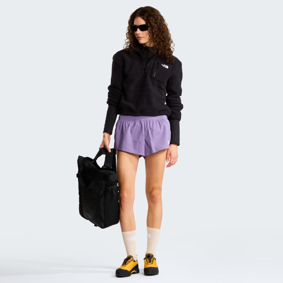 The North Face Yumiori 1/4 Zip Fleece Women's Top| TNF Black