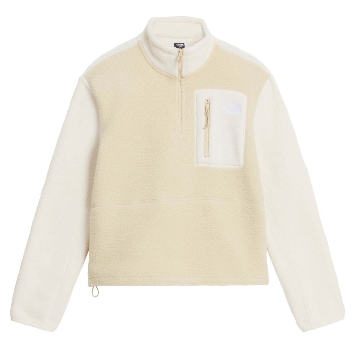 The North Face Yumiori 1/4 Zip Fleece Women's Top| Desert Stone-White Dune