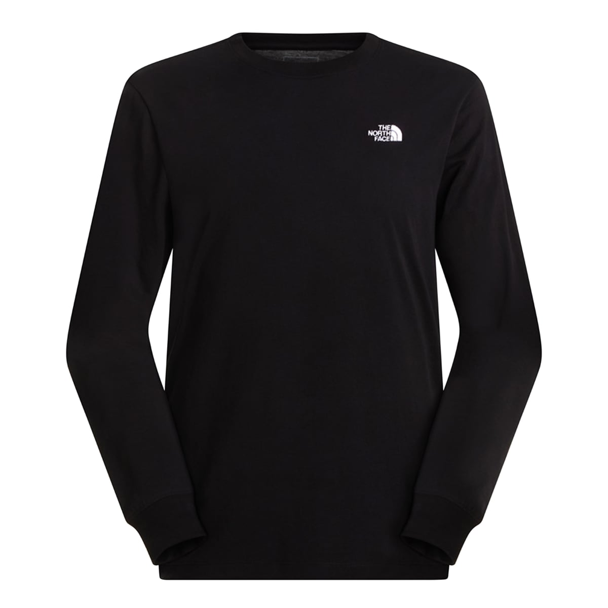 The North Face Evolution Simple Dome LONG Sleeve Men's T-Shirt | TNF Black