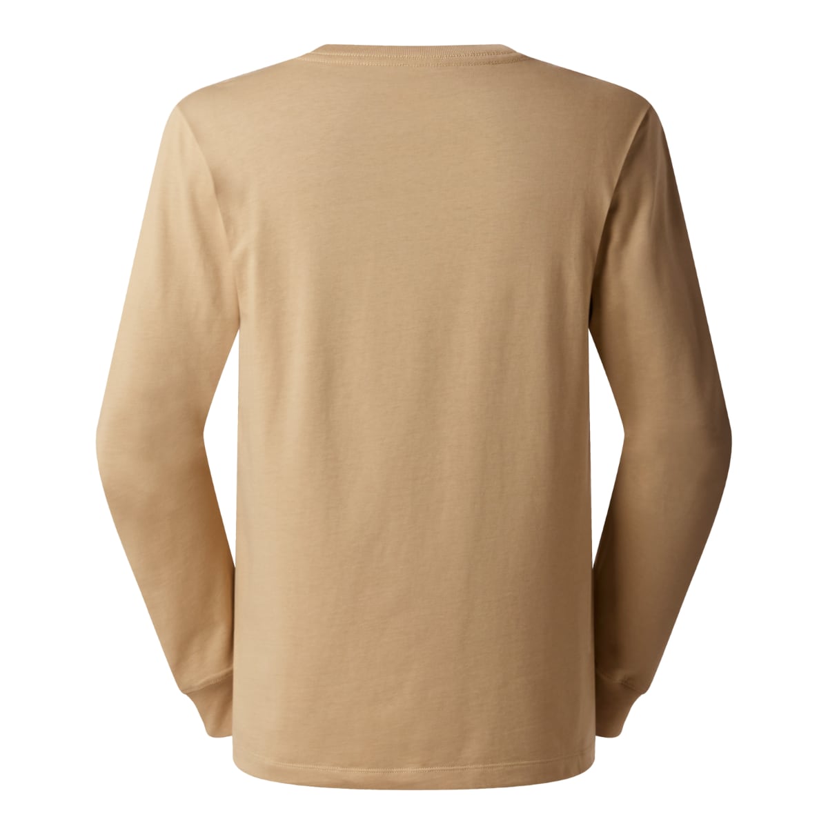 The North Face Evolution Simple Dome LONG Sleeve Men's T-Shirt | Khaki Stone