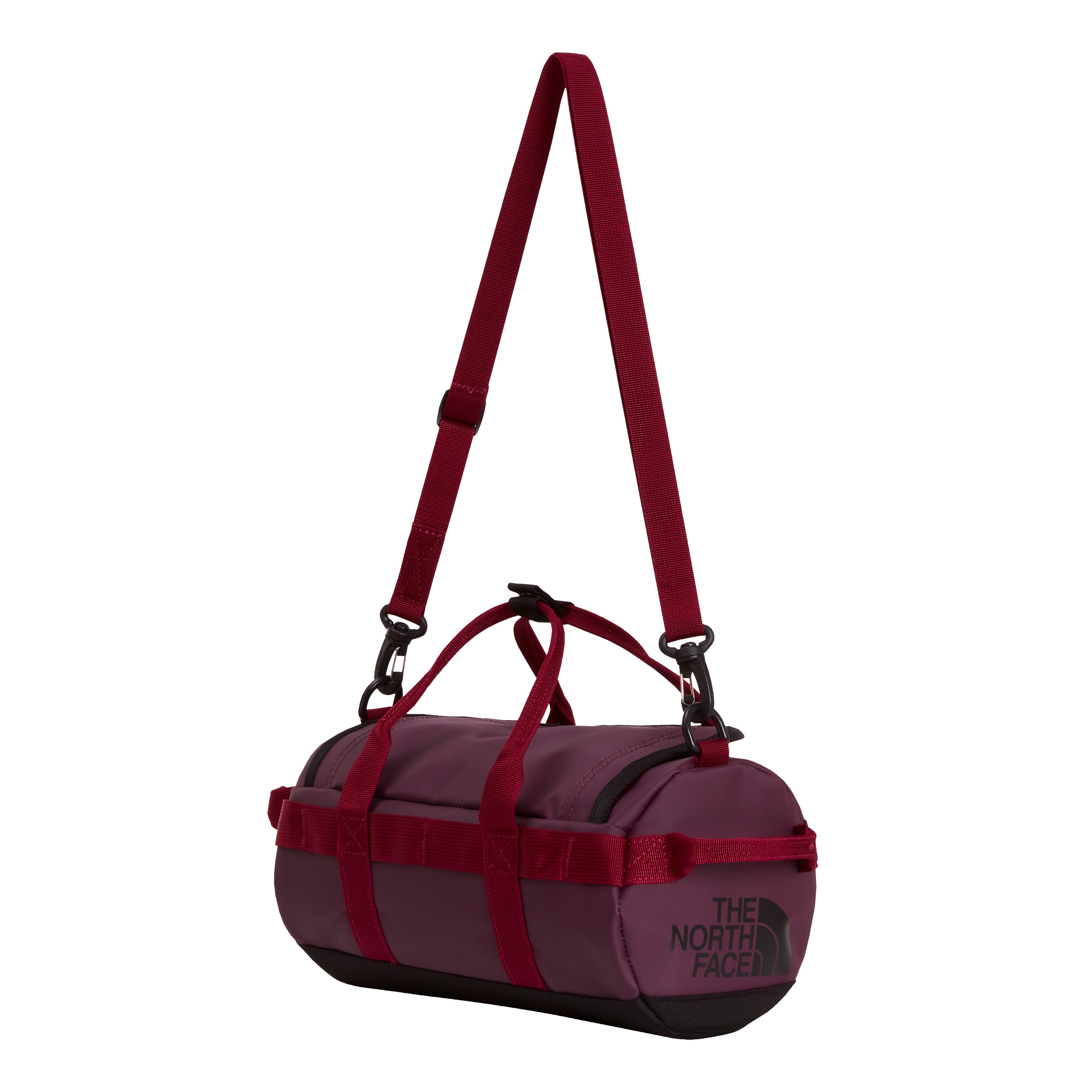 The North Face Base Camp Duffel Shoulder Bag | DEEP BURGUNDY-TNF BLACK-BURGUNDY CRUSH