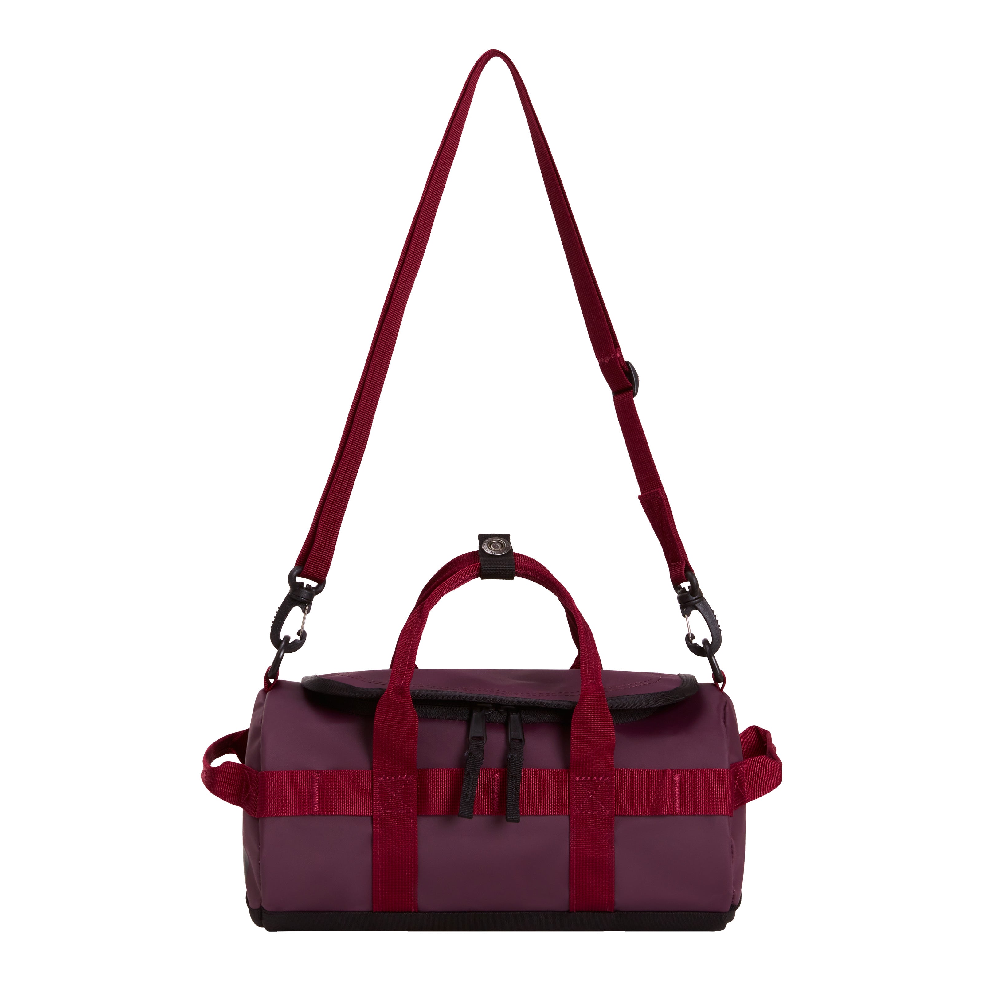The North Face Base Camp Duffel Shoulder Bag | DEEP BURGUNDY-TNF BLACK-BURGUNDY CRUSH