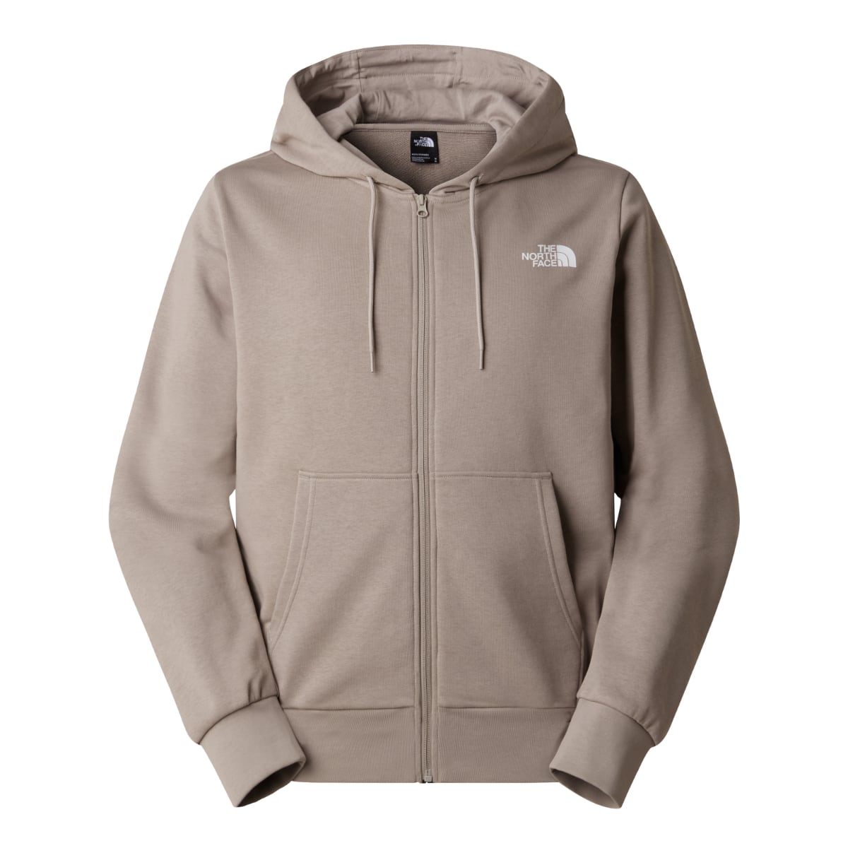The North Face Simple Dome Light Full Zip Men's Hoodie | Stone Slab