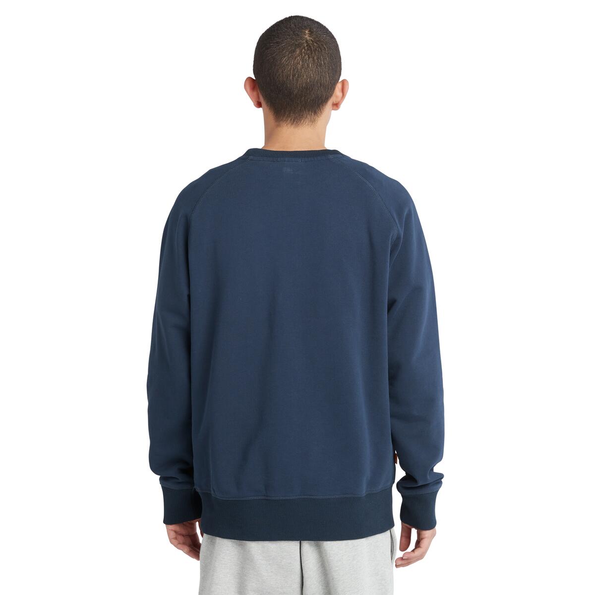 Timberland Exeter Loopback Crewneck Men's Top | Navy