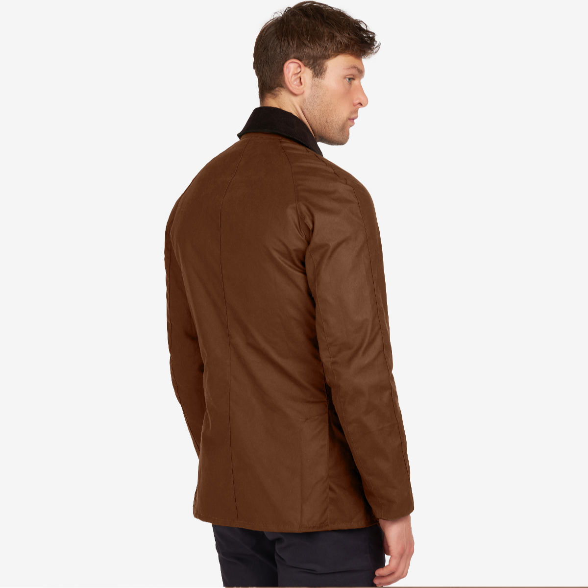 Barbour Ashby Men's Waxed Jacket | Bark