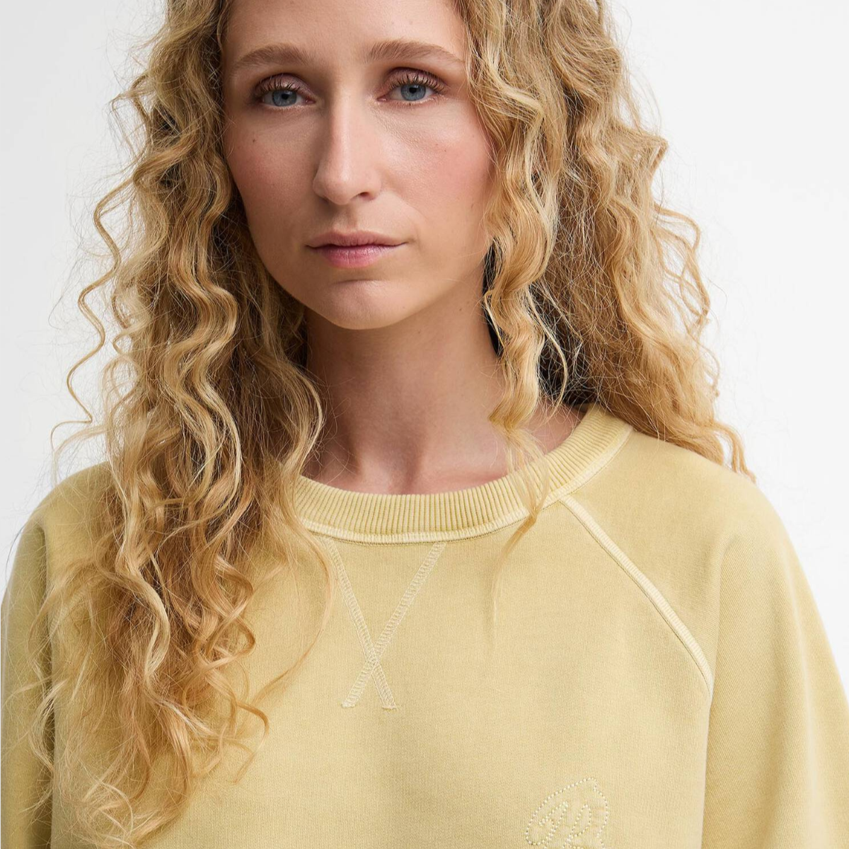 Barbour Avon Women's Sweatshirt | Soured Citrus