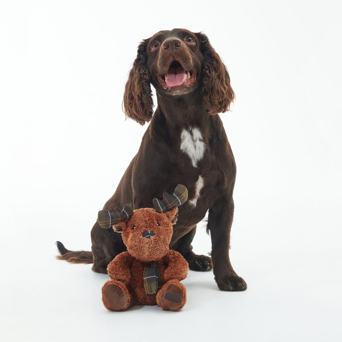 Barbour Reindeer Dog Toy | Brown | Classic