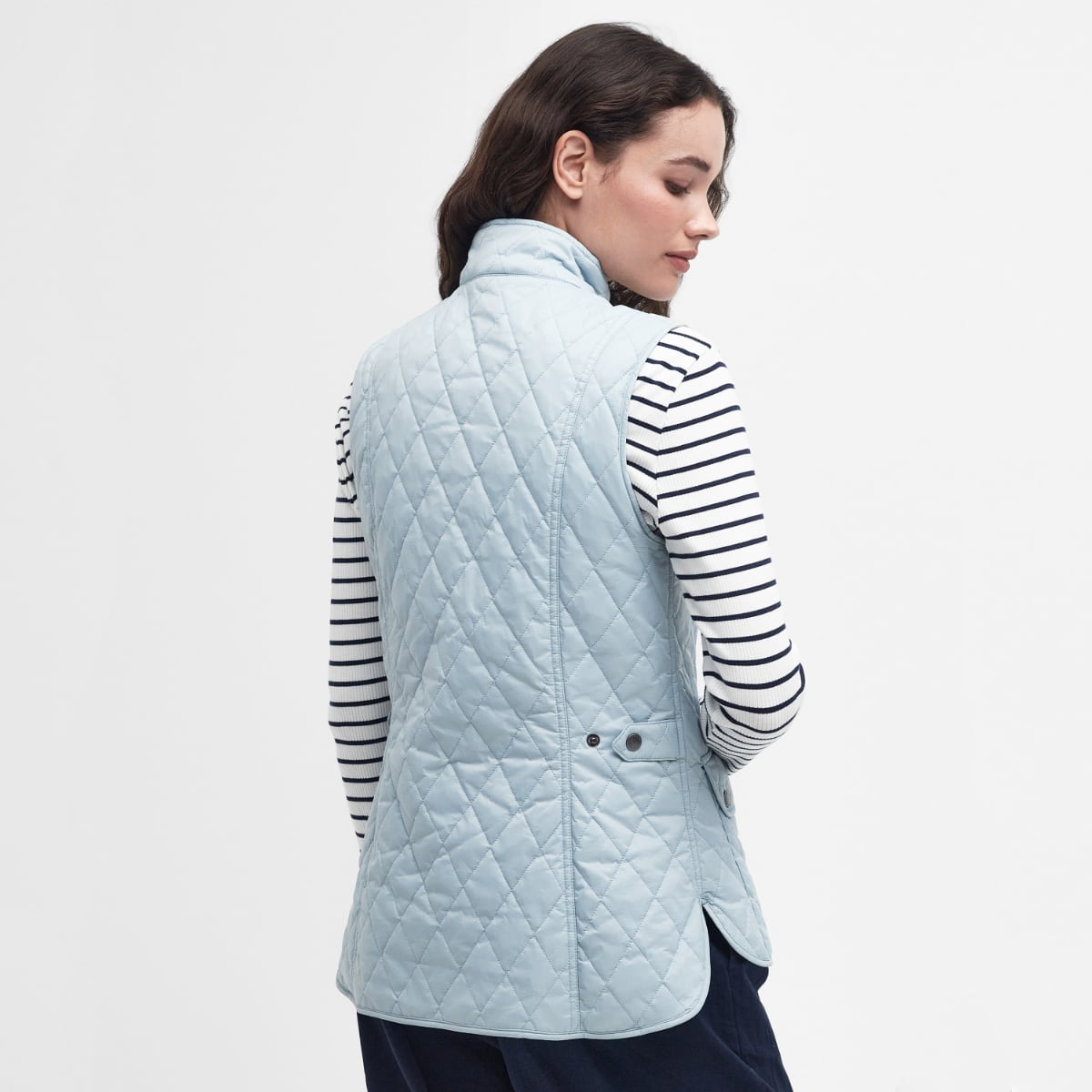 Barbour Otterburn Women's Quilted Gilet | Stone Blue