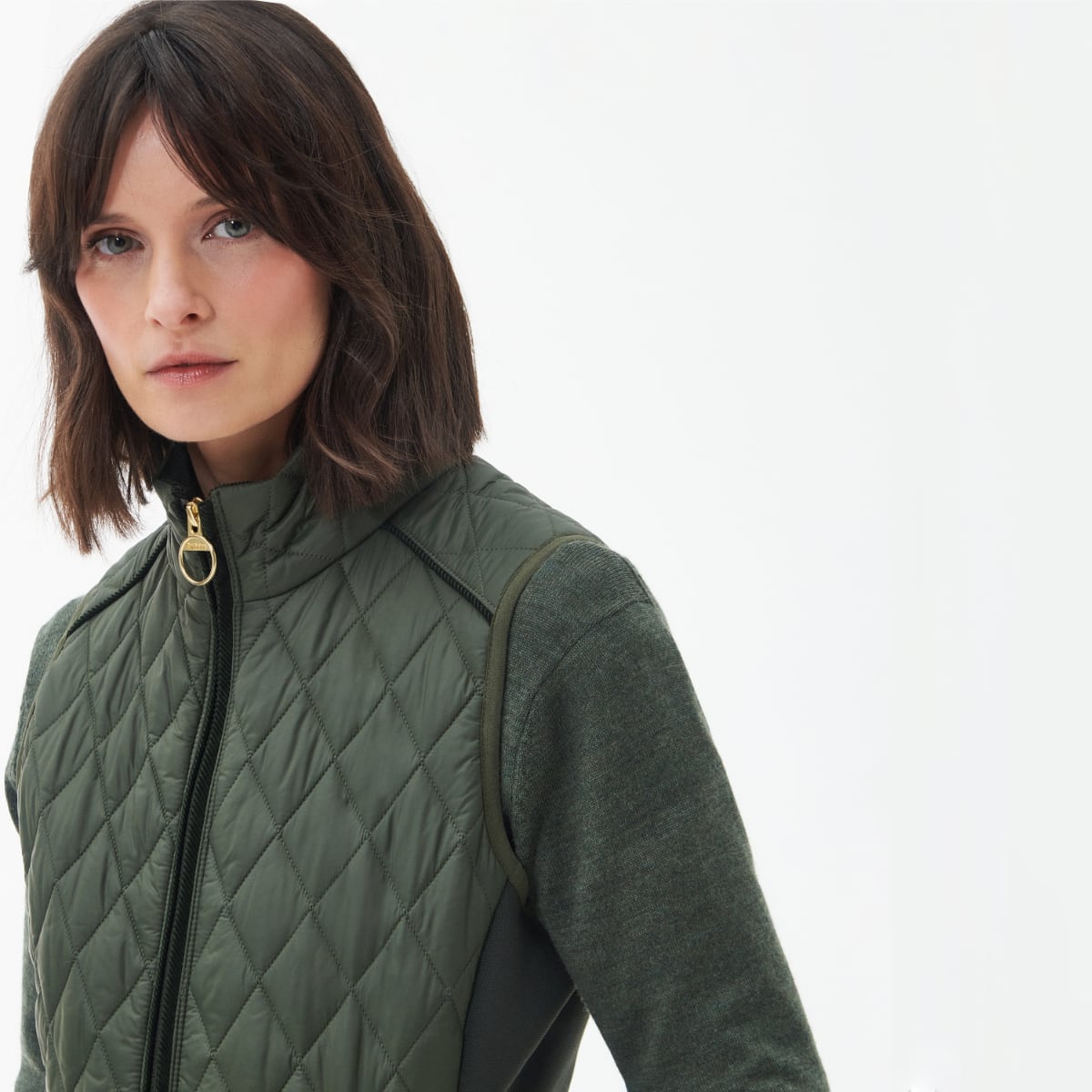 Barbour Poppy Women's Quilted Gilet | Olive