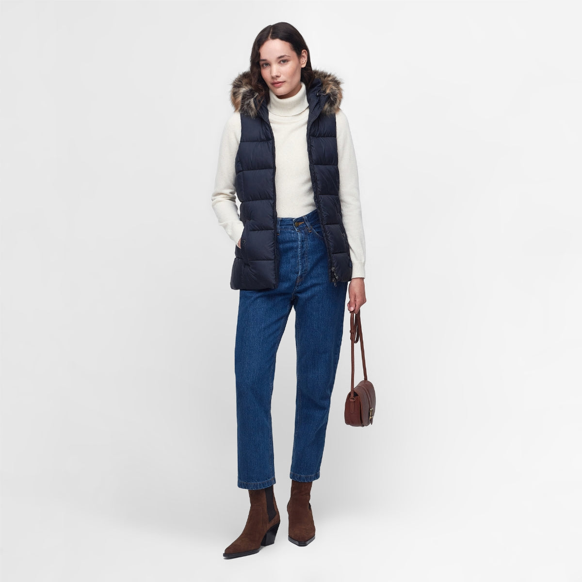 Barbour Midhurst Women's Quilted Gilet | Dark Navy