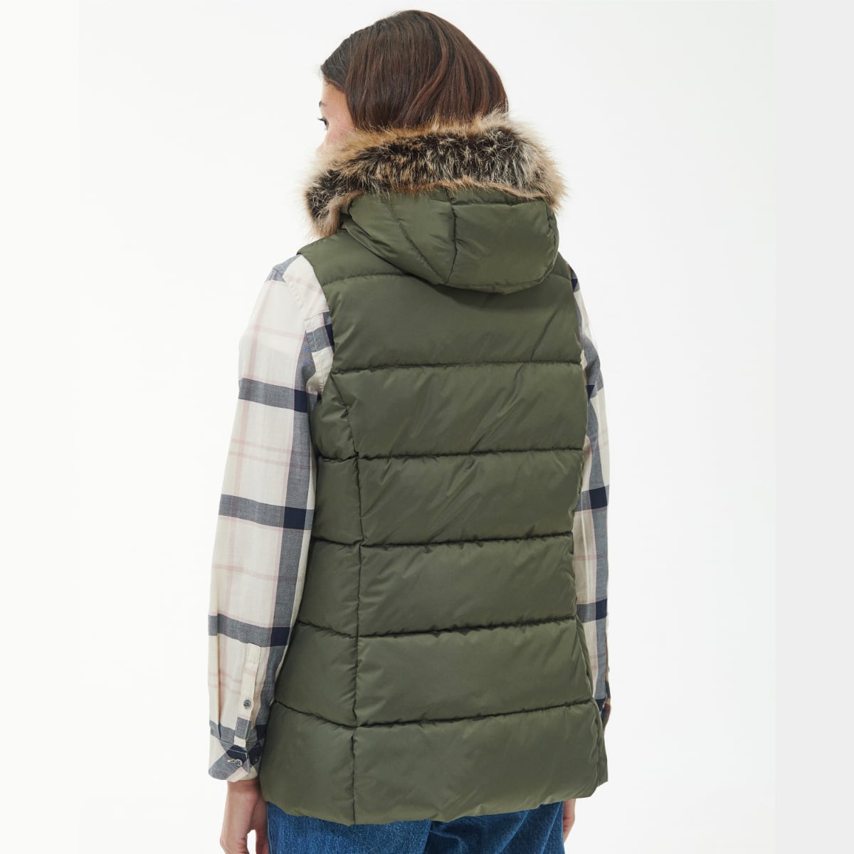 Barbour Midhurst Women's Quilted Gilet | Deep Olive