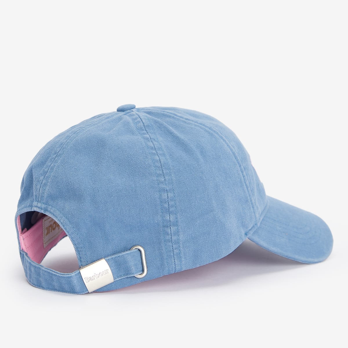 Barbour Emily Sports Cap | Chambray (Shell Pink Logo)