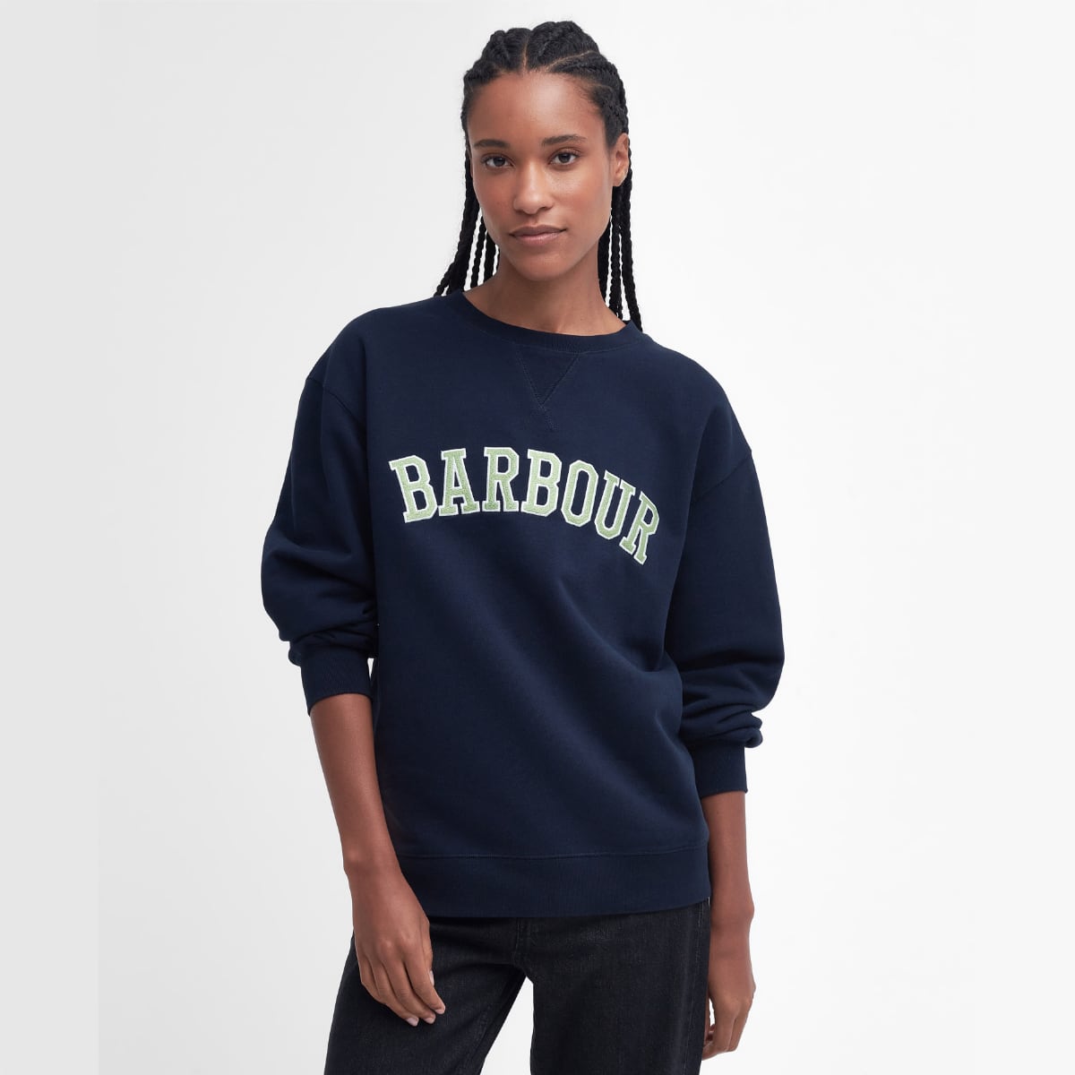 Barbour Northumberland Sweatshirt Women's | Navy