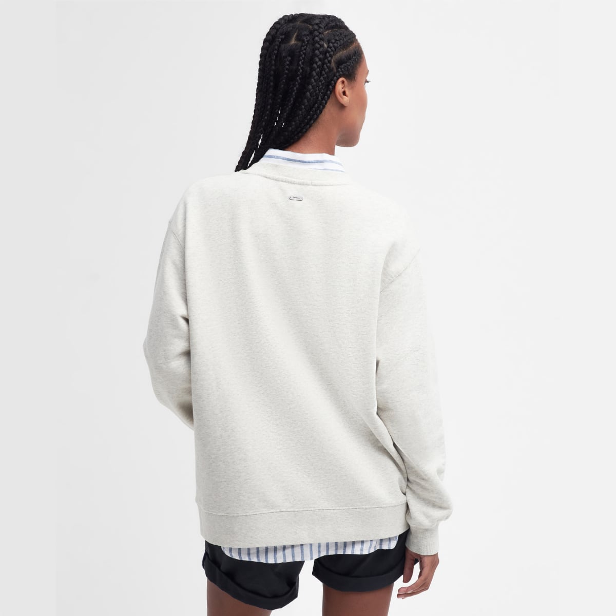 Barbour Northumberland Sweatshirt Women's | Cloud