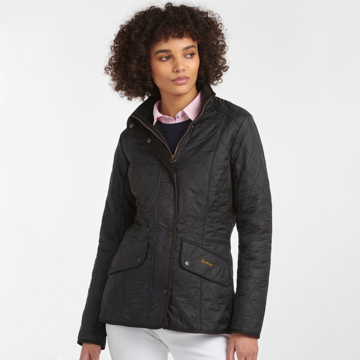 Barbour Cavalry Polarquilt Women's Quilted Jacket | Black