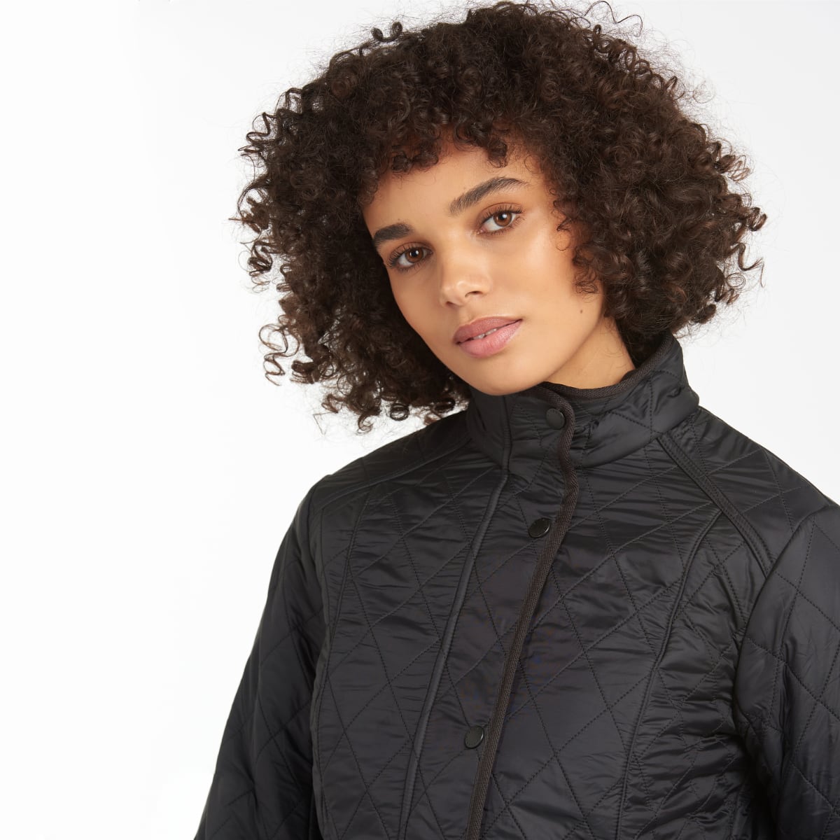 Barbour Cavalry Polarquilt Women's Quilted Jacket | Black