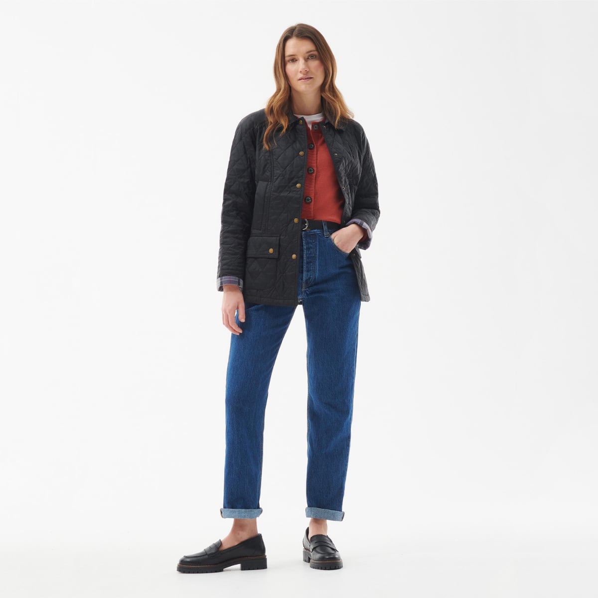 Barbour Summer Beadnell Women's Quilted Jacket | Black