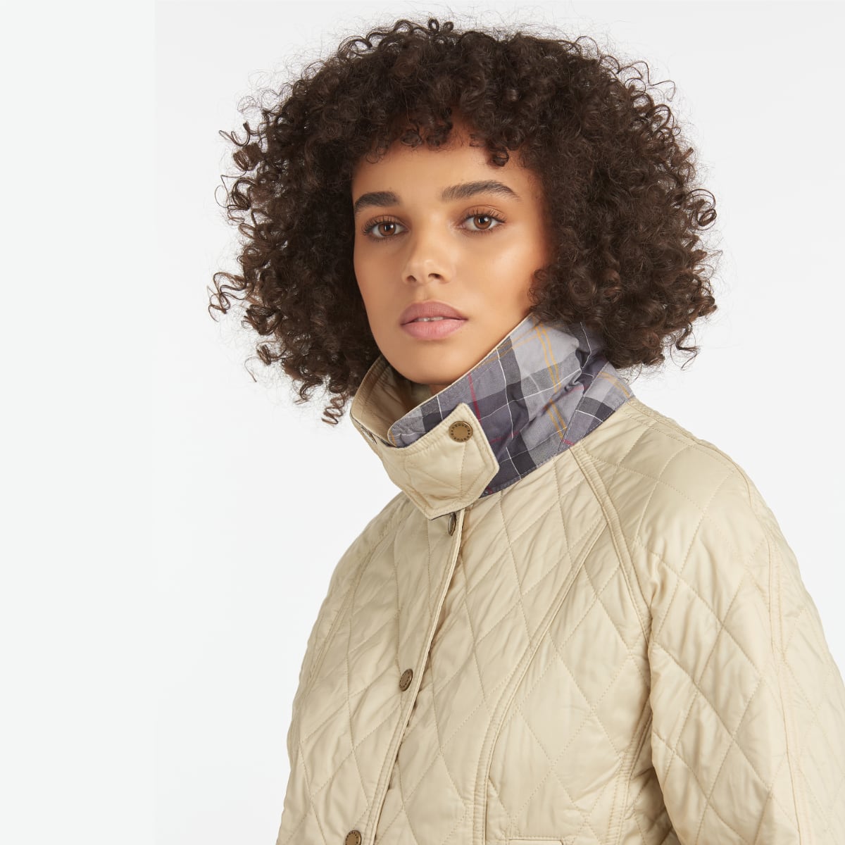 Barbour Summer Beadnell Women's Quilted Jacket | Pearl