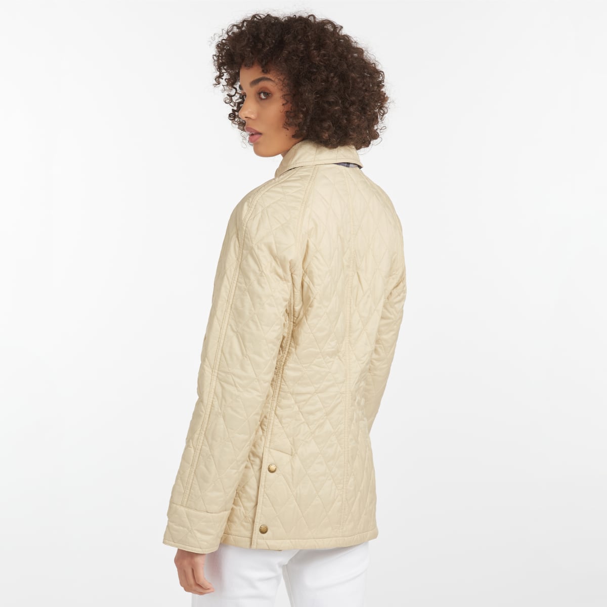 Barbour Summer Beadnell Women's Quilted Jacket | Pearl