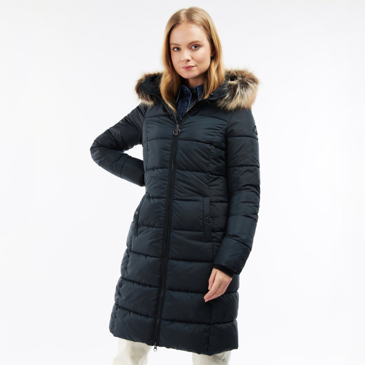 Barbour Rosoman Women's Quilted Jacket | Black