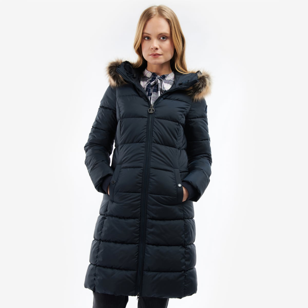 Barbour Rosoman Women's Quilted Jacket | Dk Navy