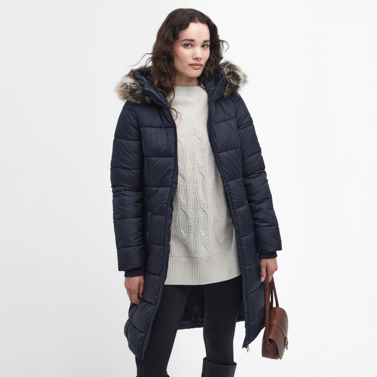 Barbour Rosoman Women's Quilted Jacket | Dk Navy