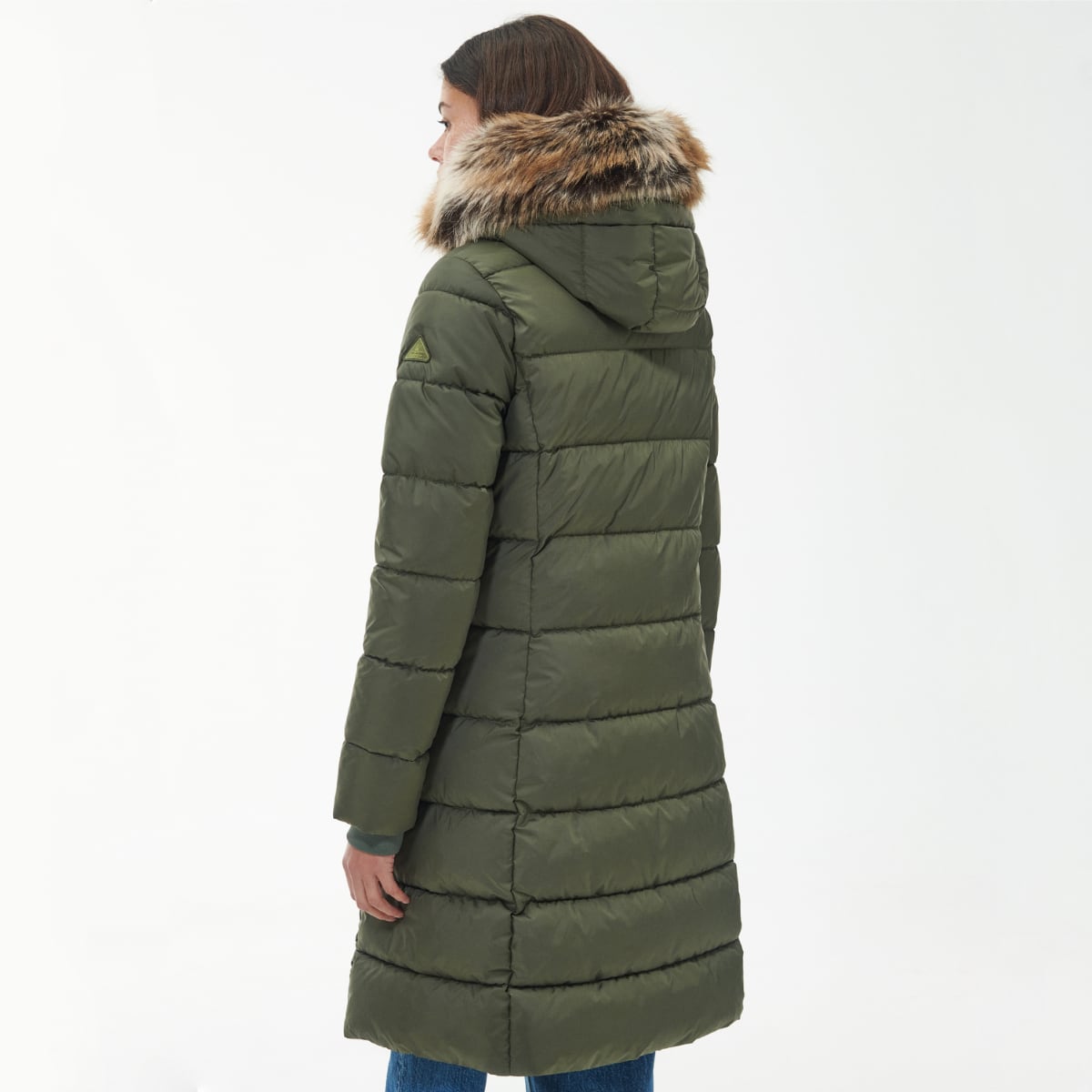 Barbour Rosoman Women's Quilted Jacket | Deep Olive