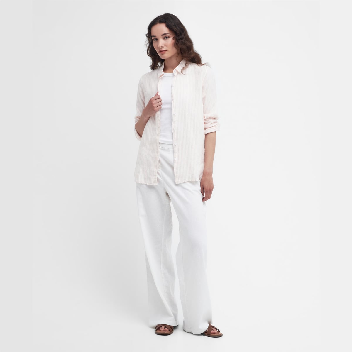 Barbour Marine Women's Shirt | Shell Pink