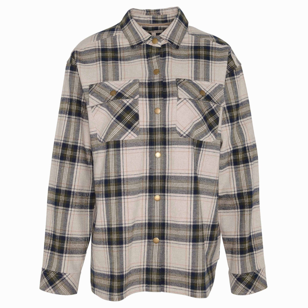 Barbour Highfield Check Women's Shirt | Sand Dune Check