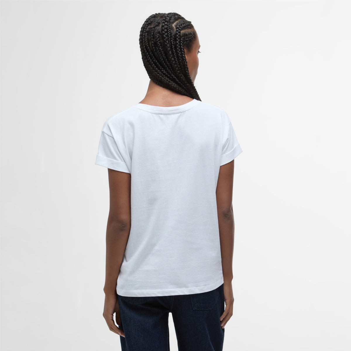 Barbour Kenmore T-Shirt Women's | White
