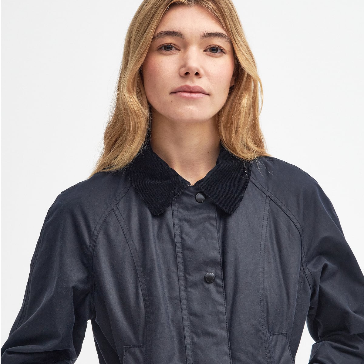 Barbour Beadnell Women's Waxed Jacket | Navy
