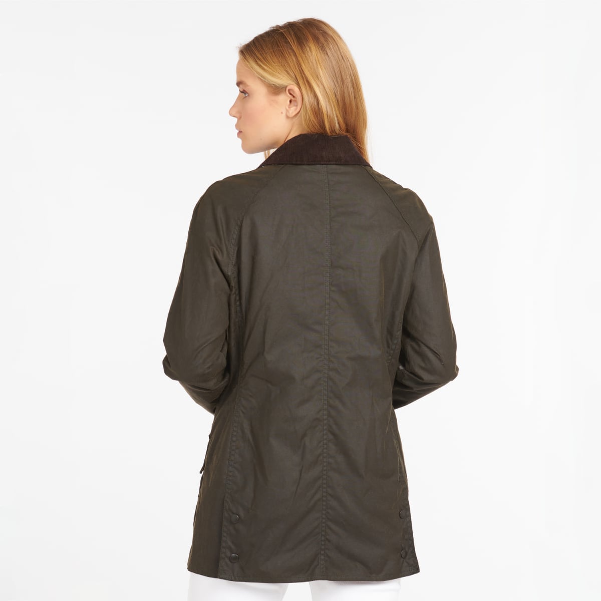 Barbour Classic Beadnell Women's Waxed Jacket | Olive