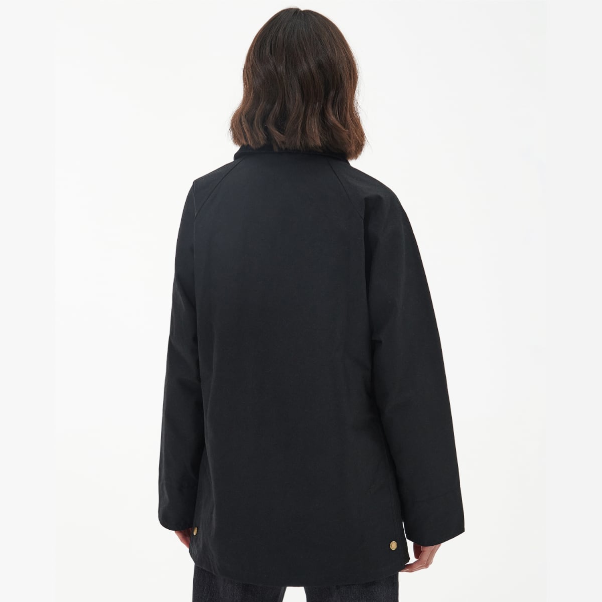Barbour Acorn Women's Waxed Jacket | Black