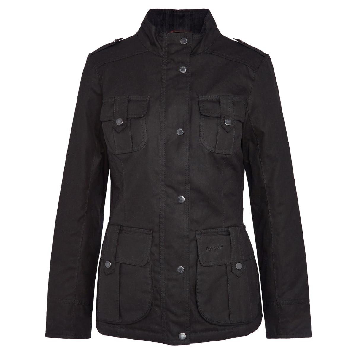 Barbour Winter Defence Women's Waxed Jacket | Black