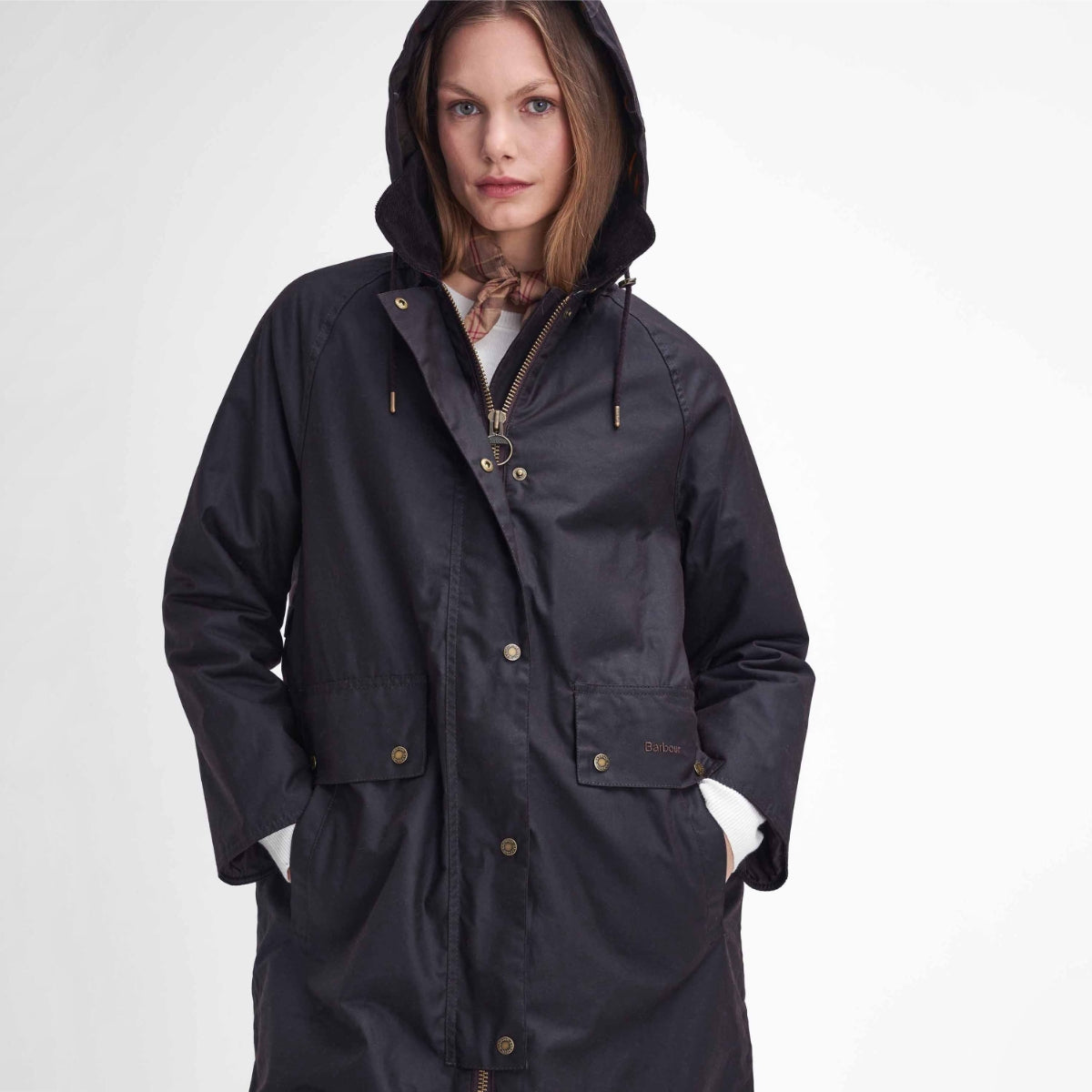 Barbour Willows Women's Waxed Jacket | Rustic