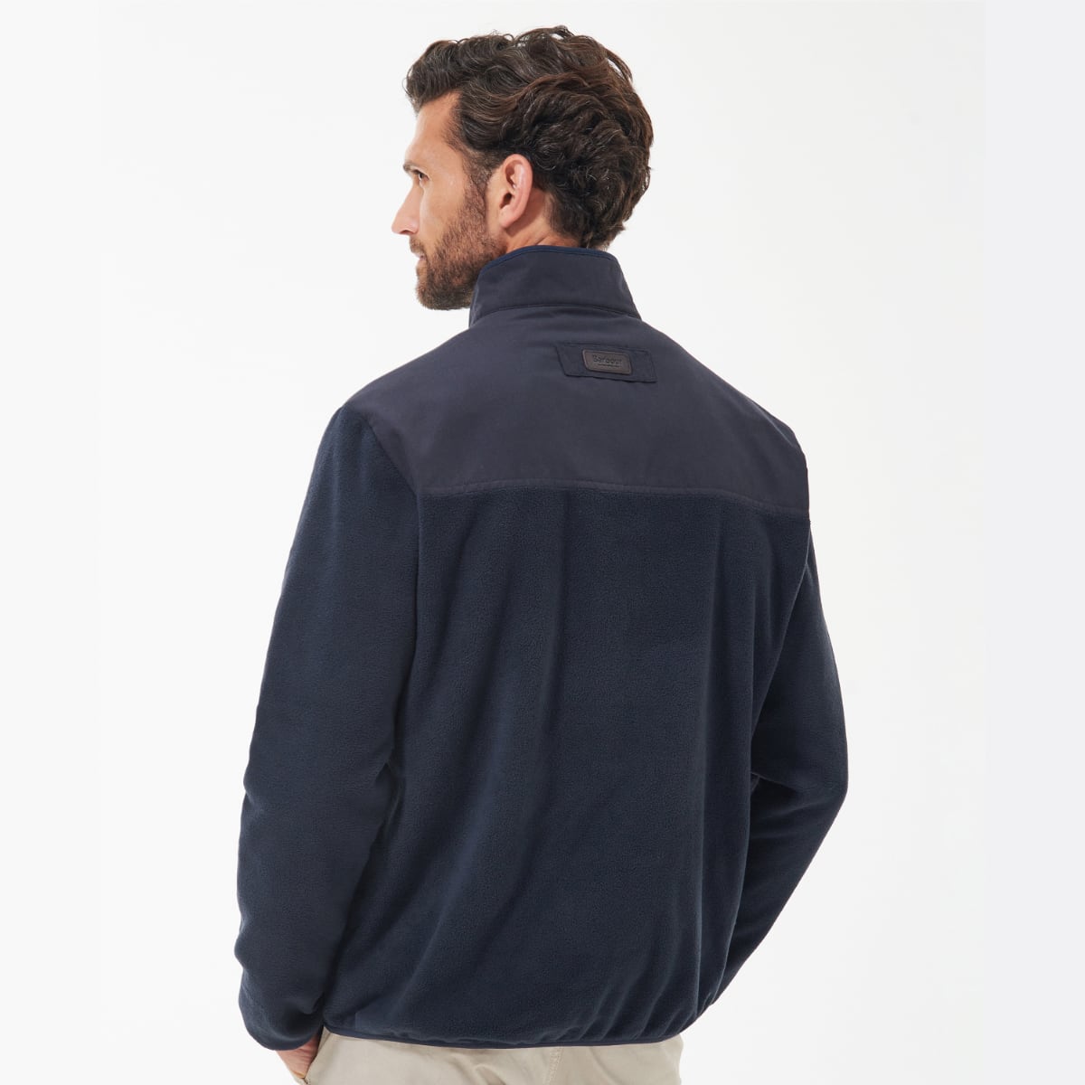 Barbour Country Fleece Men's Jacket | Navy