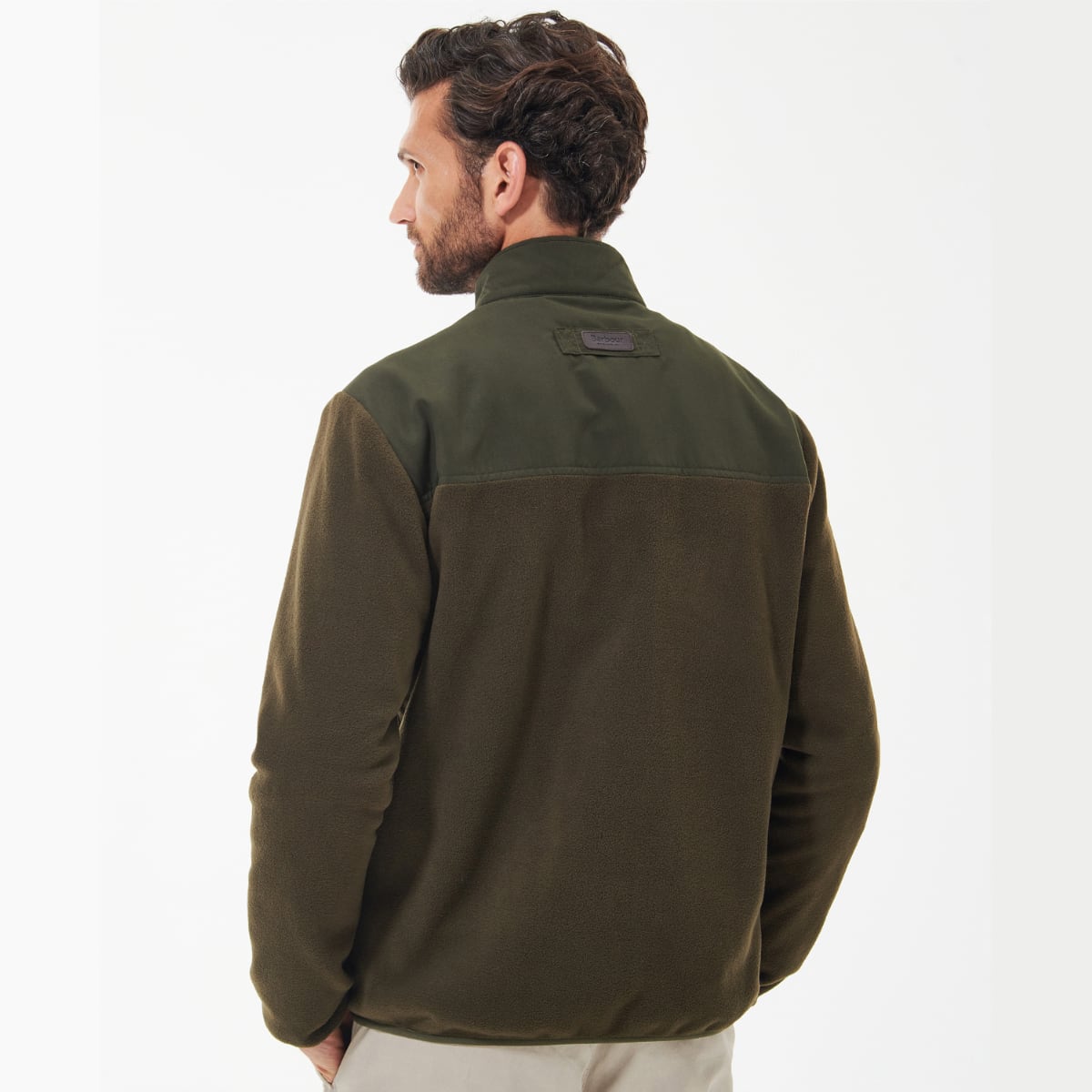 Barbour Country Fleece Men's Jacket | Olive