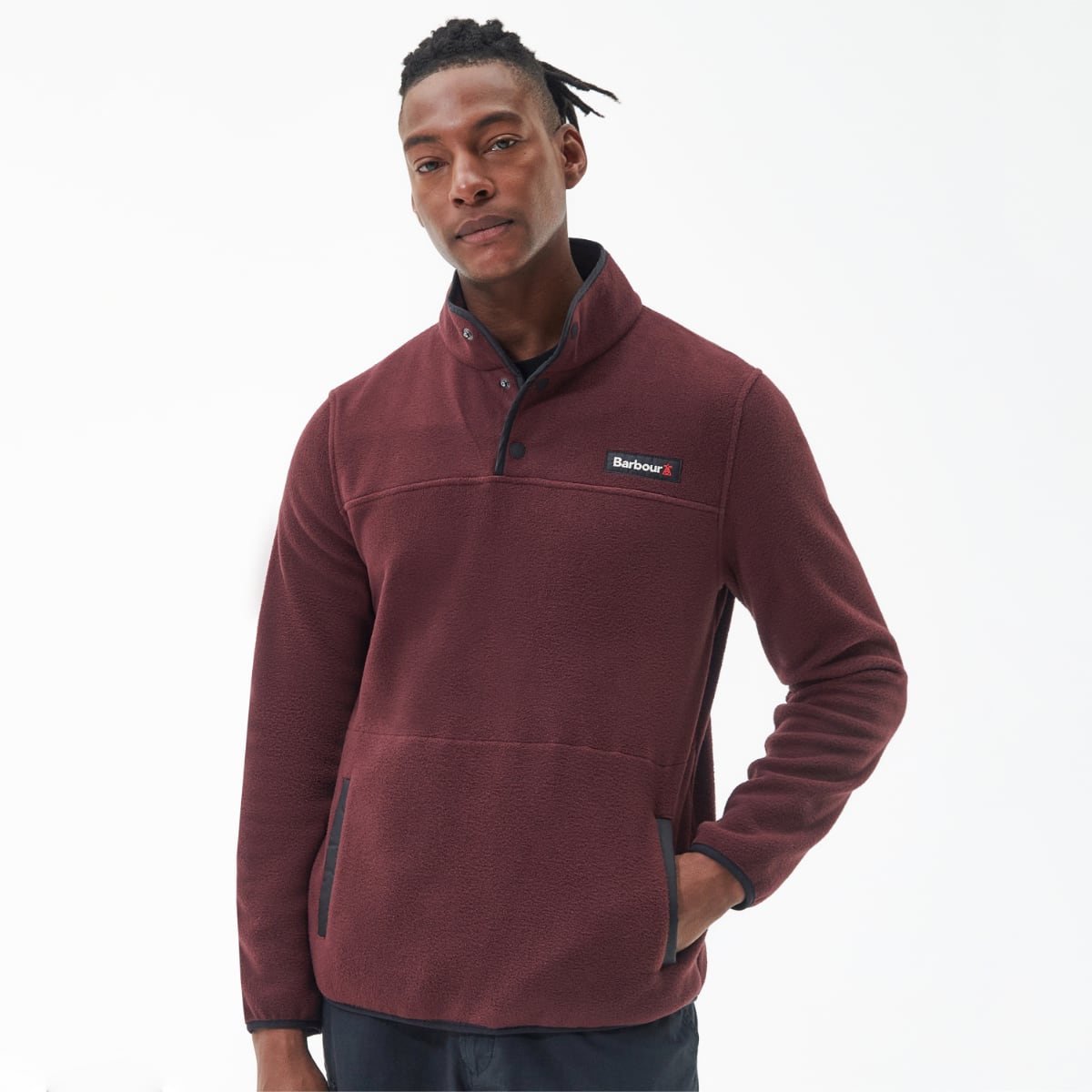 Barbour Latrigg Men's Fleece | Truffle