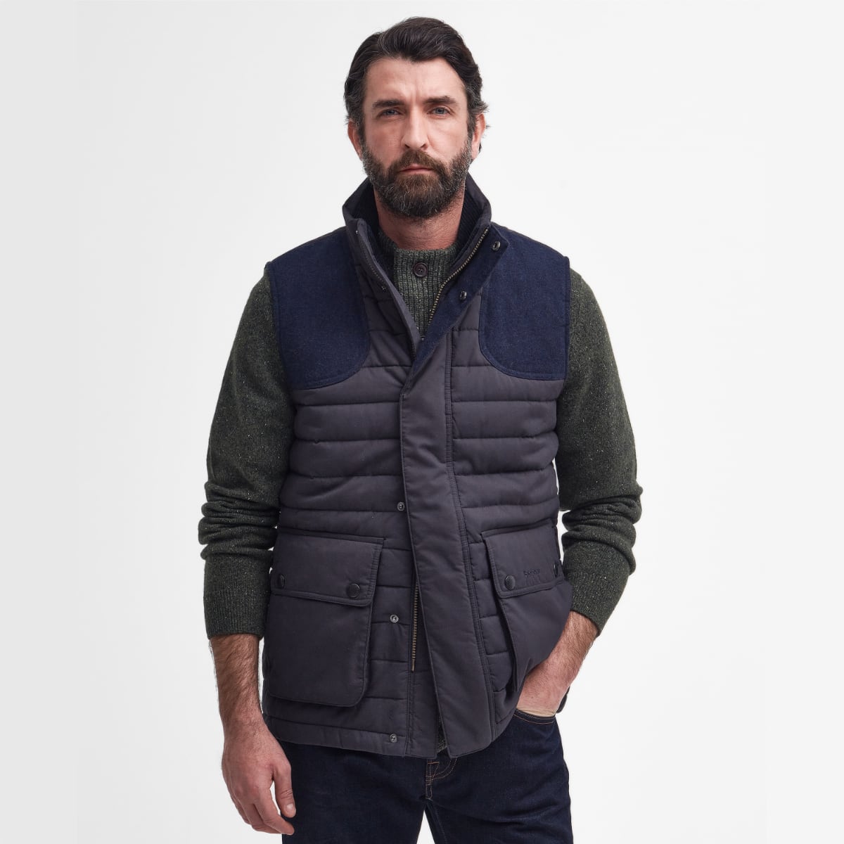 Barbour Bradford Quilted Men's Gilet | Navy