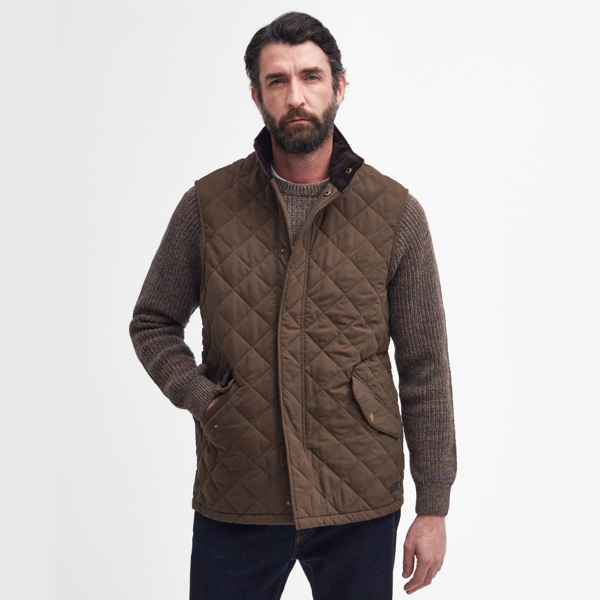 Barbour Shoveler Men's Gilet | Dk Olive