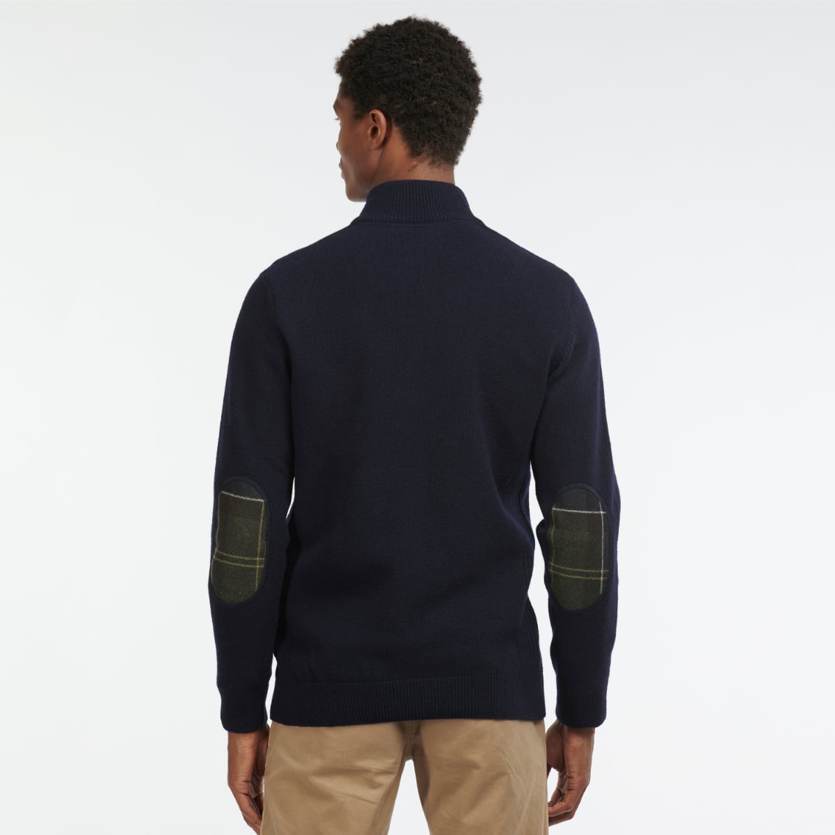 Barbour Holden Half Zip Men's Jumper | Navy