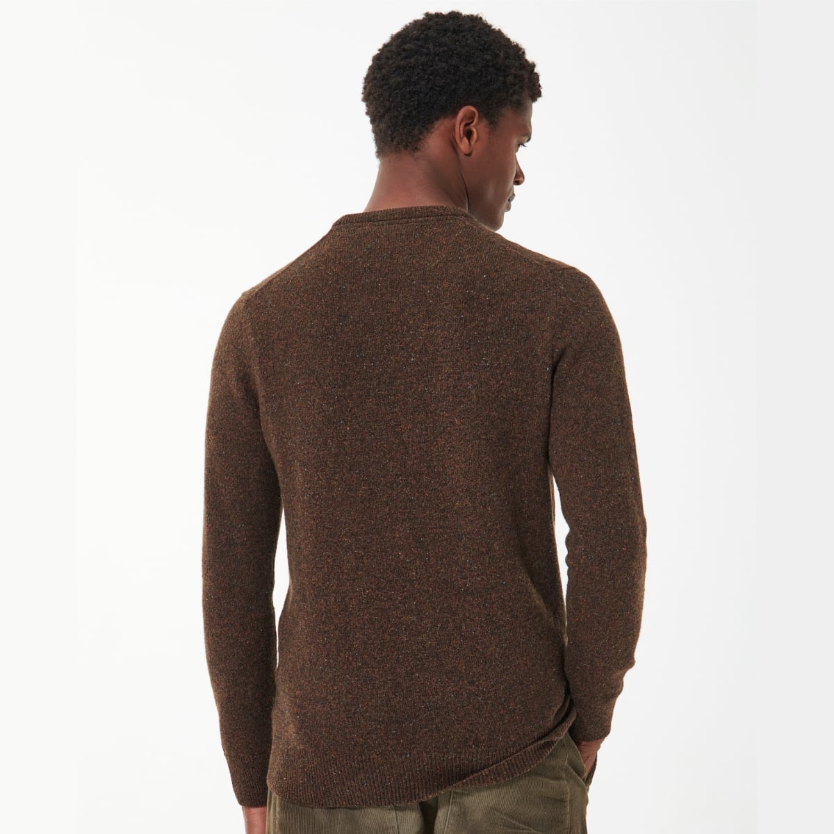 Barbour Tisbury Crew Neck Men's Jumper | Dk Sand