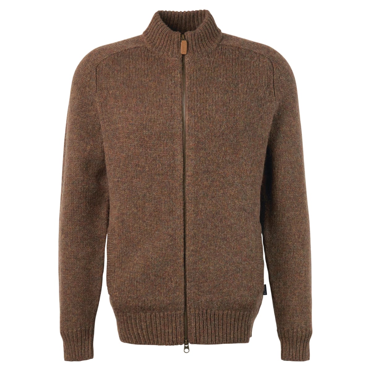 Barbour Calder Zip Through Men's Jumper | Olive Tweed